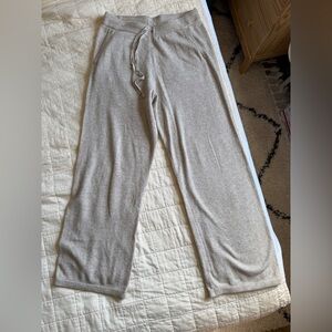 GAP cashsoft wide leg sweater pants